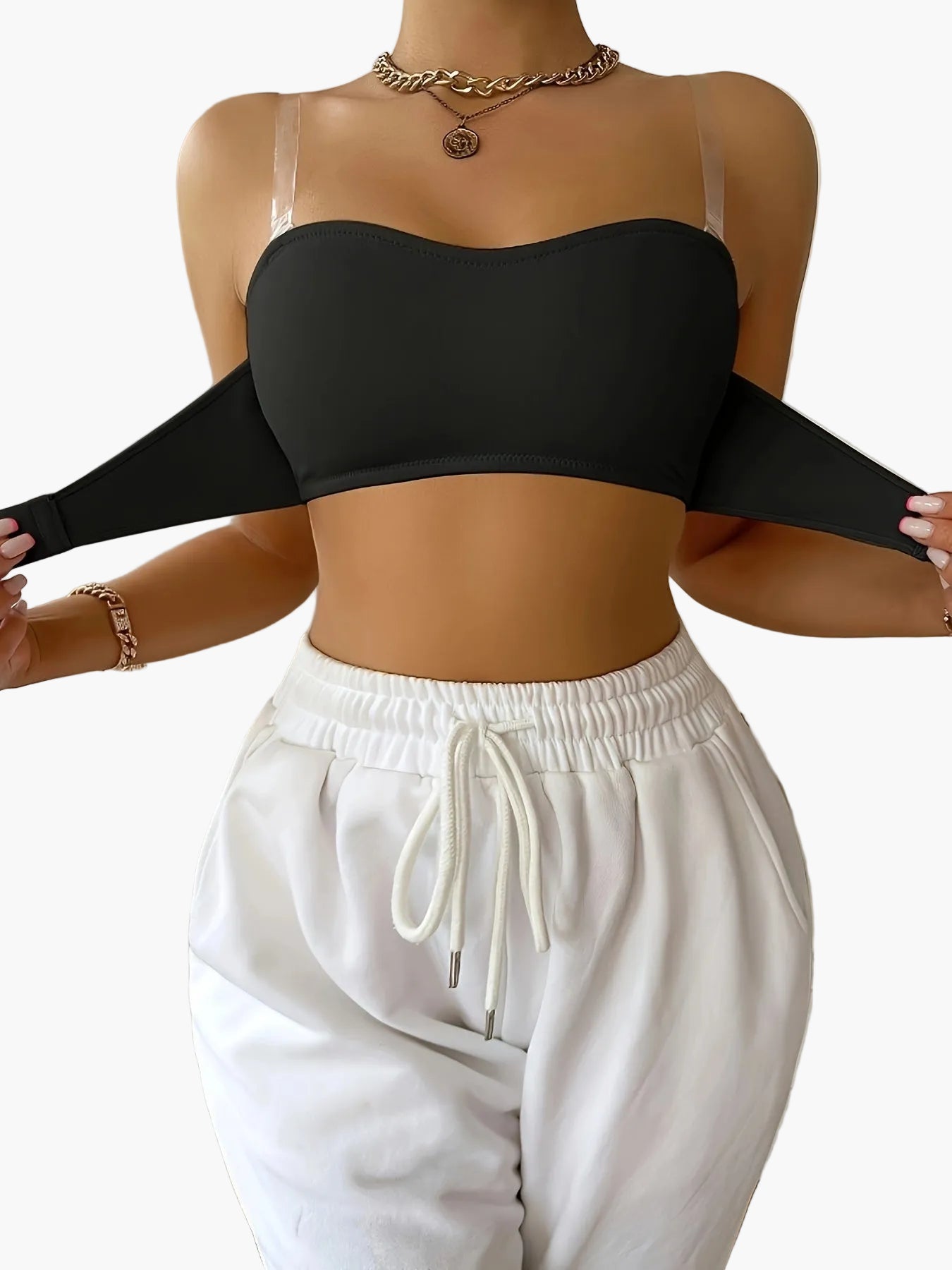 Bandeau sans couture antidérapant femme sport et détente