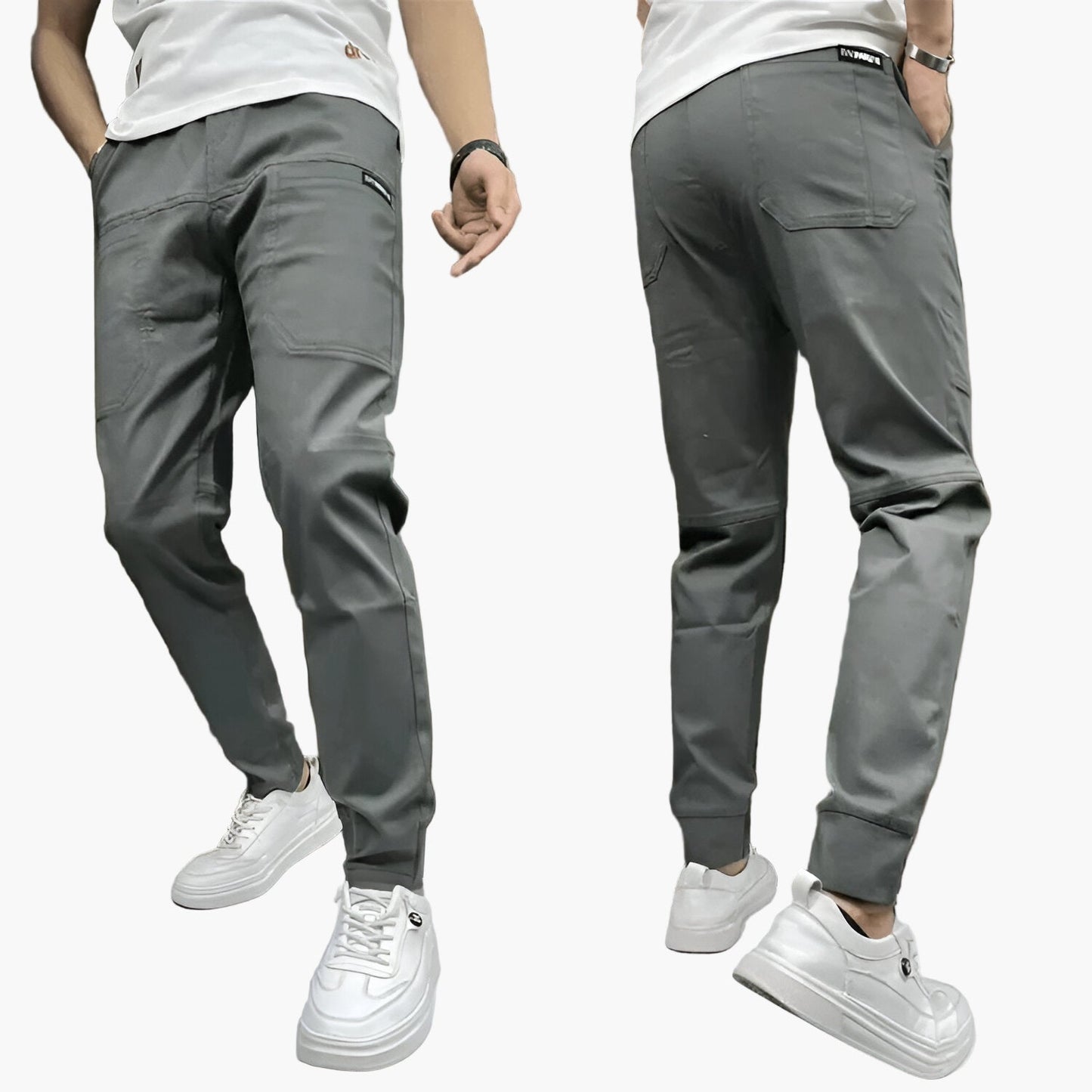 Pantalon cargo stretch premium pour homme – Style urbain polyvalent et confort ultime