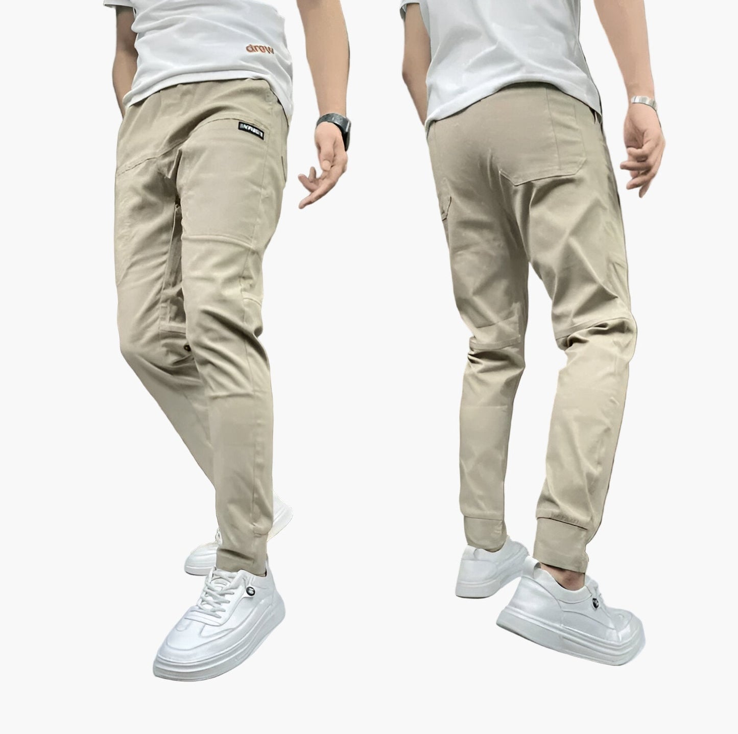 Pantalon cargo stretch premium pour homme – Style urbain polyvalent et confort ultime