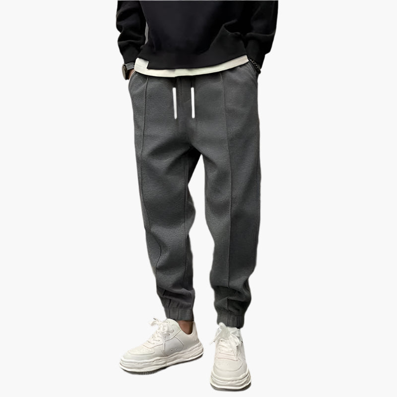 Joggingbyxor Urban Stil för Herrar - Daglig Komfort och Värme - Perfekt för Sport och Fritid