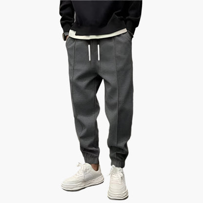 Joggingbyxor Urban Stil för Herrar - Daglig Komfort och Värme - Perfekt för Sport och Fritid