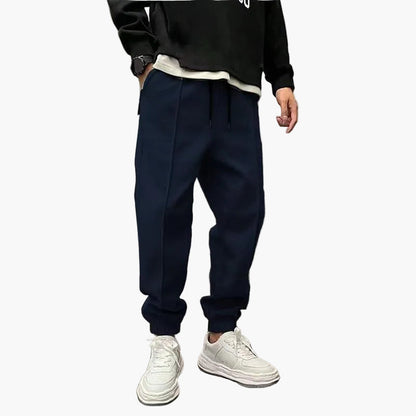 Pantalon de sport décontracté homme style jogging urbain polyvalent