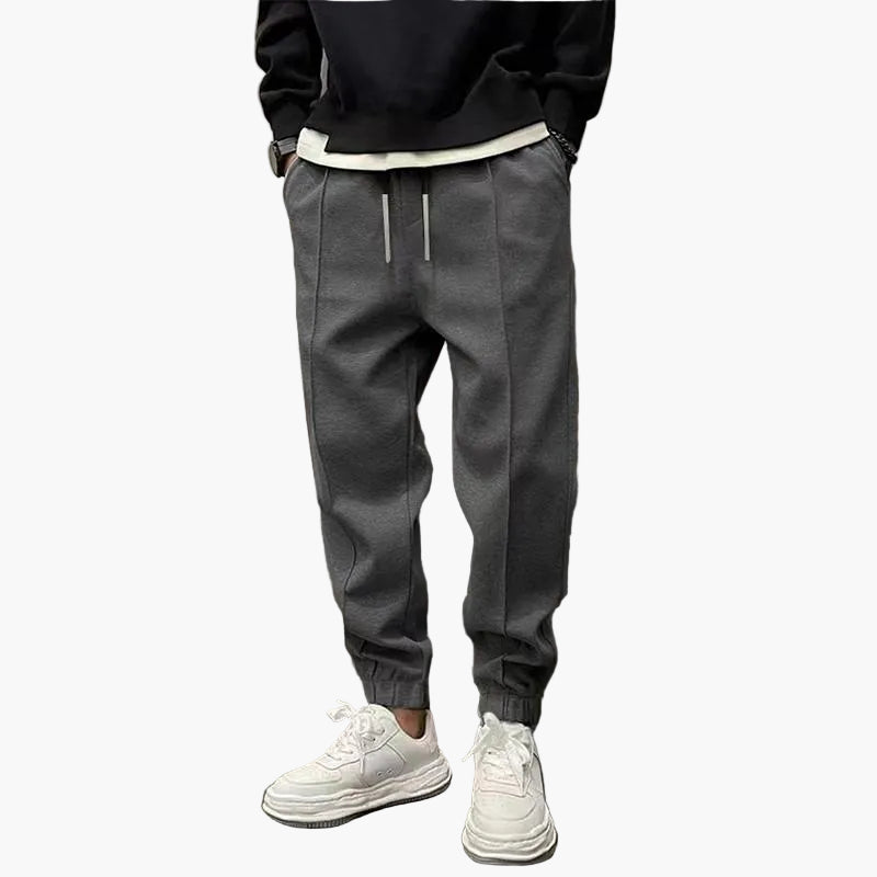 Pantalon de sport décontracté homme style jogging urbain polyvalent