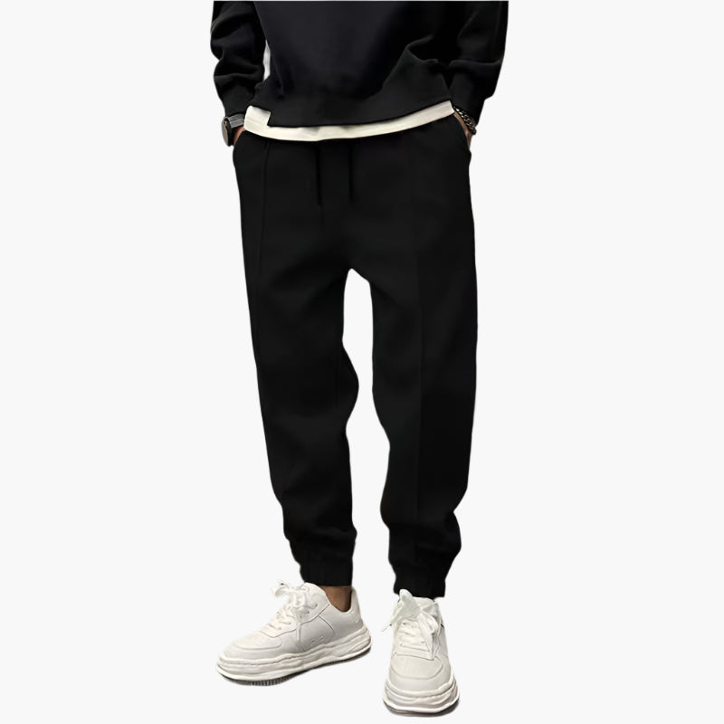 Joggingbyxor Urban Stil för Herrar - Daglig Komfort och Värme - Perfekt för Sport och Fritid
