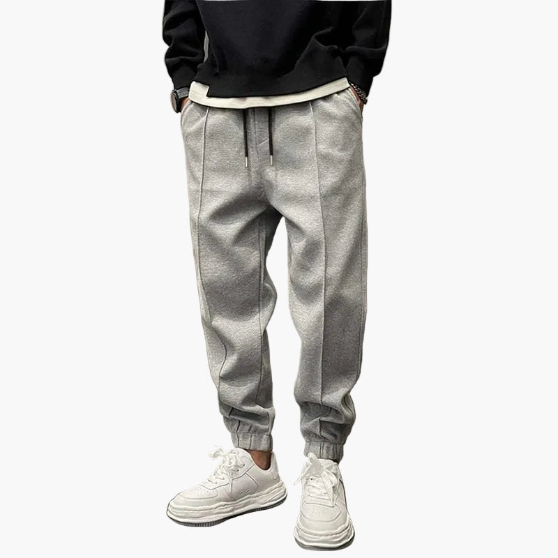 Pantalon de sport décontracté homme style jogging urbain polyvalent