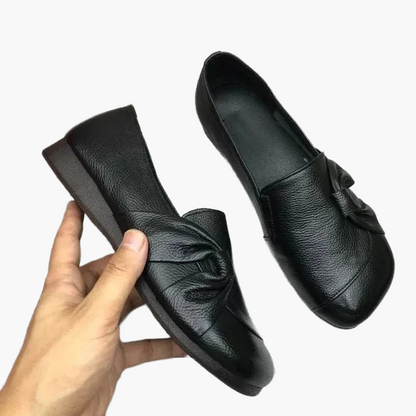 Chaussures plates femme style mocassin confort quotidien élégant