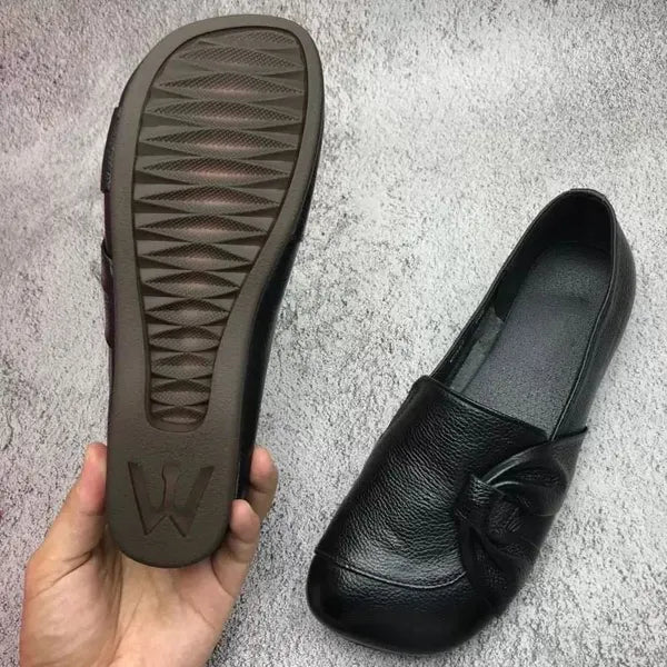 Chaussures plates femme style mocassin confort quotidien élégant
