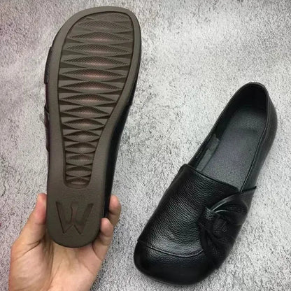 Chaussures plates femme style mocassin confort quotidien élégant
