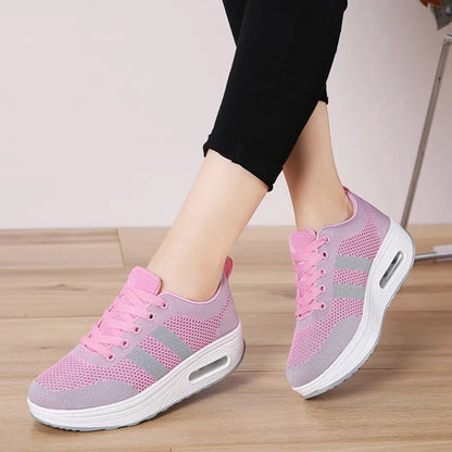 Scarpe da passeggio donna comfort ortopedico sostegno arco plantare