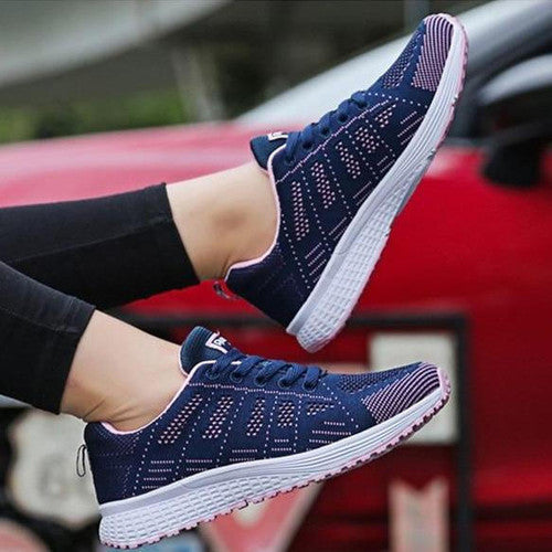 Baskets décontractées respirantes pour femme – Style sport et confort quotidien