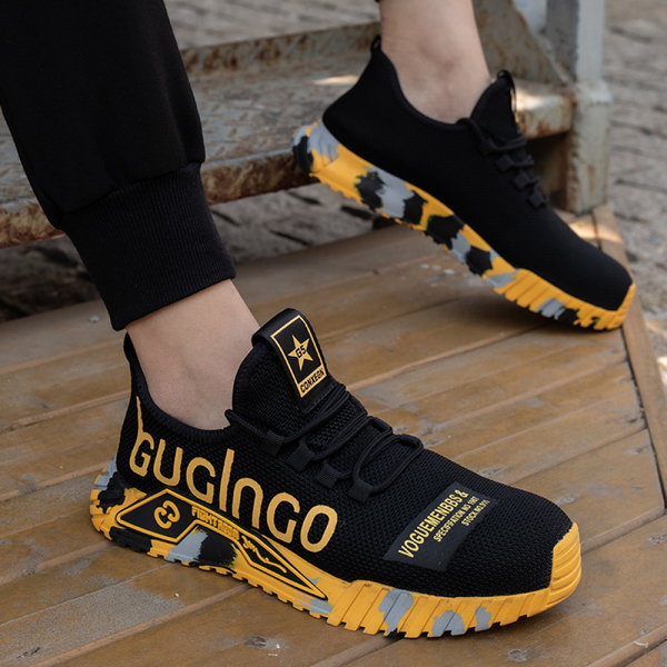 Chaussures de sécurité pour hommes style sportif – Utilisation professionnelle et quotidienne