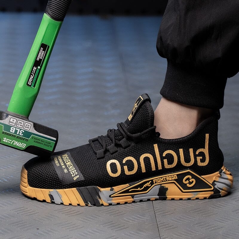 Chaussures de sécurité pour hommes style sportif – Utilisation professionnelle et quotidienne