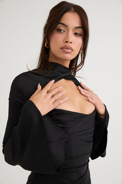 Mary – Drapiertes Korsettkleid