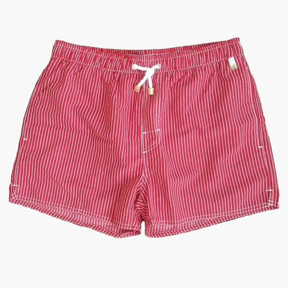 Short de bain homme à rayures style marin – Idéal plage et été