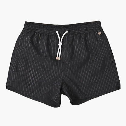 Short de bain homme à rayures style marin – Idéal plage et été