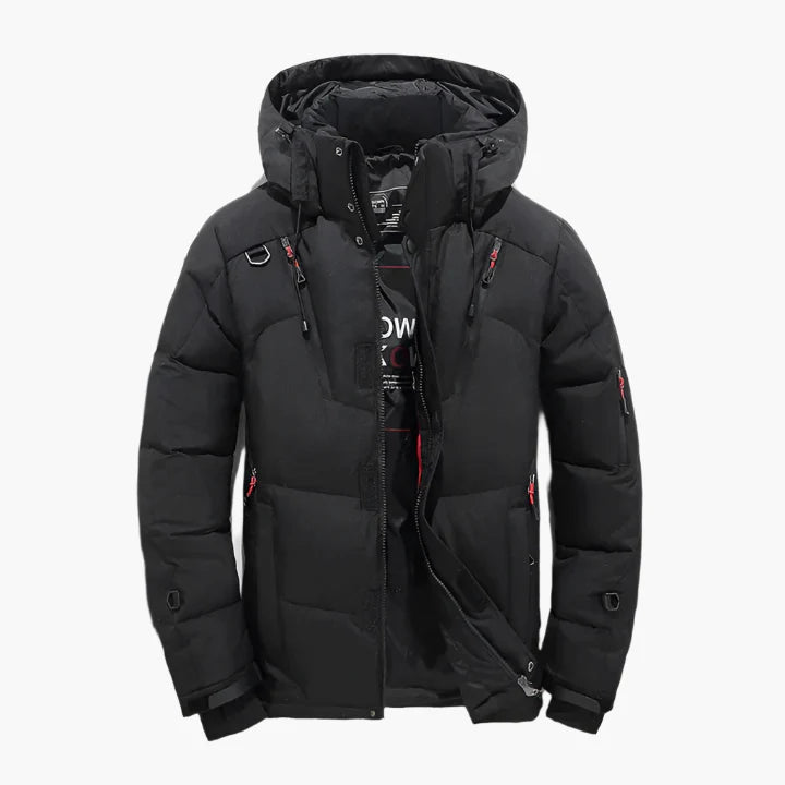 Chaqueta de invierno para hombre estilo urbano acolchada – Ideal para el frío y las actividades al aire libre