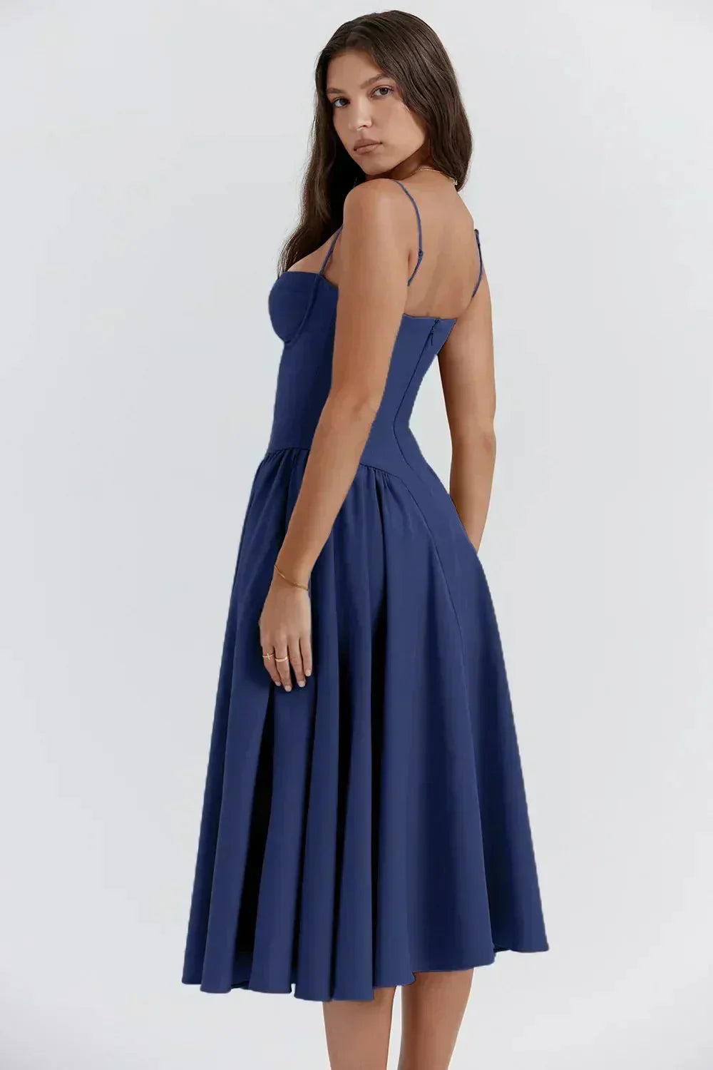 Georgina – Sleeveless Midi Dress