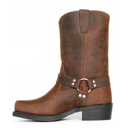 Matthew – Botas de vaquero con hebilla para hombres